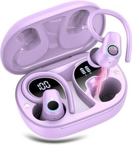 NEW SALE | Wireless Earbuds, 2023 Wireless Earphones Bluetooth 5.3 Headphones Wireless, Over Ear Buds Wireless Earbuds with Earhooks