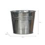 Winson Plant Pot 20.5cm Galvanised Steel GT34 Image 2