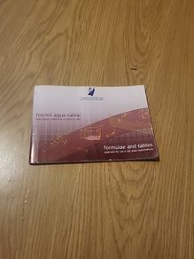 formulae and tables