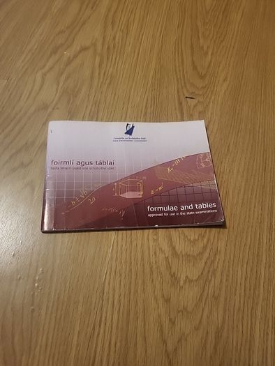 formulae and tables