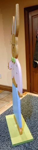 Tall, Thin, Timber Rabbit (nice Condition).