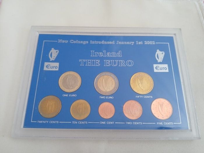 Ireland Euro Coin Set 2002