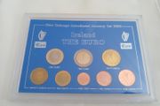 Ireland Euro Coin Set 2002