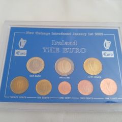 Ireland Euro Coin Set 2002