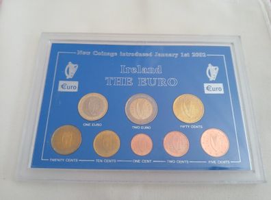 Ireland Euro Coin Set 2002