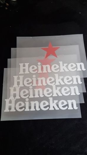 Heineken sticker