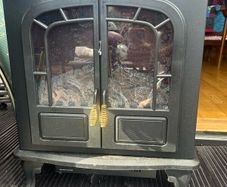 Warmlite plug in electric fire