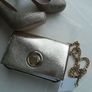 Gold Miss KG heels, size 6 (39) with matching clutch Image 2