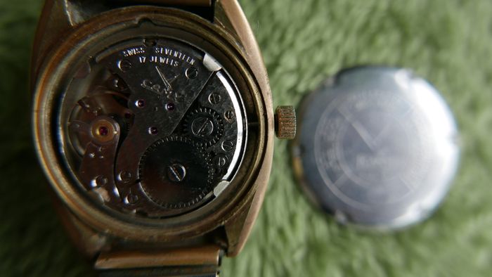 Vintage  Camy Winding Watch Water Proof Shock Protected  Swiss made - works well