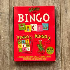 The Grinch Bingo Card Game