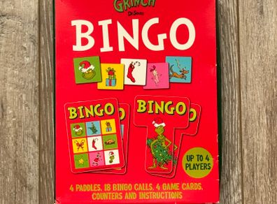 The Grinch Bingo Card Game