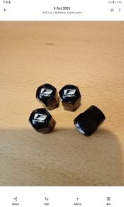 Brand New Lexus Metal Dust Caps x4