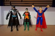Batman Superman &amp; Robin (12inch)