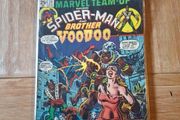1970s Spiderman Marvel Team Up 24 comic first appearance of Moondog the Malicious