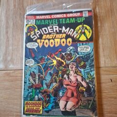 1970s Spiderman Marvel Team Up 24 comic first appearance of Moondog the Malicious