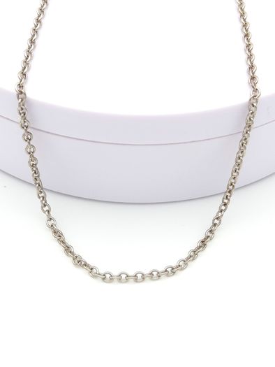 Vintage 925 Sterling Silver Short-Medium Belcher Chain