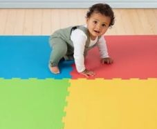 large square foam mats - used