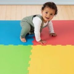 large square foam mats - used