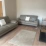 2x Three seater grey/beige sofas Image 6