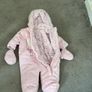baby girl winter suit 0-3months  62cm Image 5