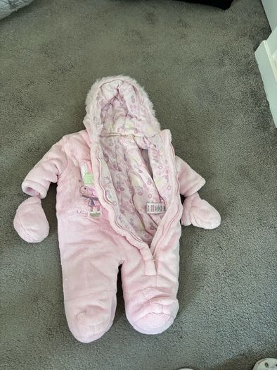 baby girl winter suit 0-3months  62cm