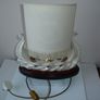 CRE Irish Porcelain Hand Made Viking Ship Table Lamp in Galway Image 6