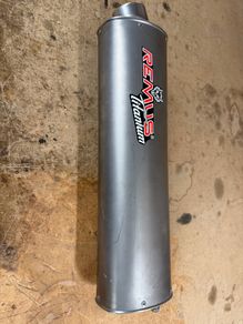 exaust Not used GSXR600-1000 titanium
