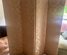 Vintage Damask Room Divider / Screen