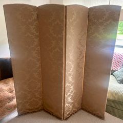 Vintage Damask Room Divider / Screen