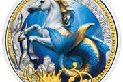Austria 3 Euro Coin 2026 - Series Mythical Creatures The Hippocampus.Uncirculated.