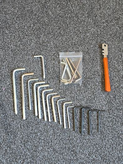 Various tools & carry box
