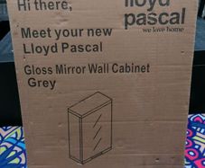 two wall cabinets