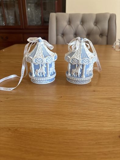 Wedgwood Christmas Tree Carousel Ornament