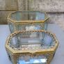 Antique Jewellery Brass Caskets Image 10