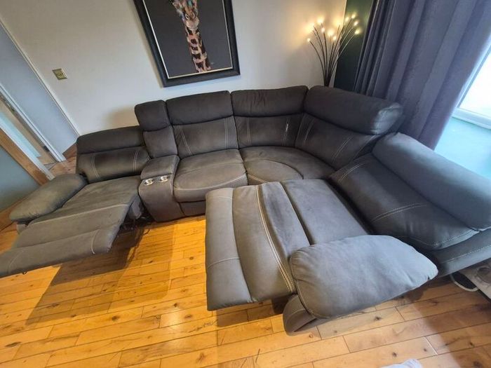 Corner Sofa, recliner