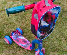 Spider-Man 3 Wheel Scooter with Bag