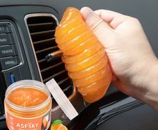 Keyboard Cleaner Cleaning Gel for Car Detailing Putty Upgraded Orange Car Slime Cleaner Dust Cleaner for Car Vents,Car Interiors,Dashboard Cleaner,Printers,Pc MULTIPLE COLOURS AVAILABLE (FREE POSTAGE)