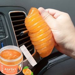Keyboard Cleaner Cleaning Gel for Car Detailing Putty Upgraded Orange Car Slime Cleaner Dust Cleaner for Car Vents,Car Interiors,Dashboard Cleaner,Printers,Pc MULTIPLE COLOURS AVAILABLE (FREE POSTAGE)