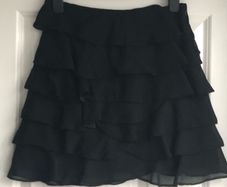Karen Millen silk ruffle skirt - sz 8