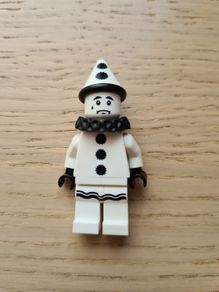 lego sad clown collectible series 10