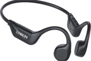 Bone Conduction Headphones Bluetooth 5.4, Open Ear Headphones Wireless with Mic, IPX5 Waterproof Sports Earphones for Running, Gym Workout, Ski, Cycling