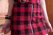 Tartan skirt( XS)
