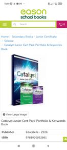 Catalyst Text Book/Portfolio/Key Words