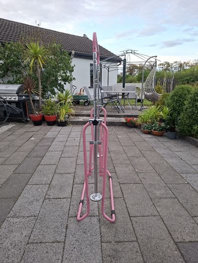 pink gymnastic Bars