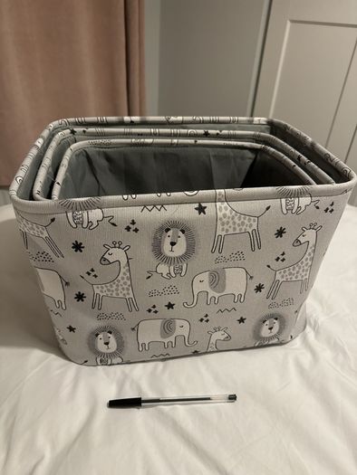 nursery boxes set of 3