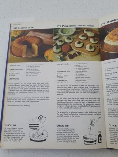 Vintage Cook Book from 1970 Hamlyn All Colour Cook Book