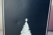 Nordic White Real Wax Christmas Tree Candle