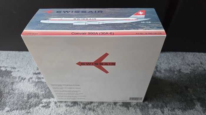 B-models 1:200 Swissair Convair 990