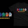 Among Us Game T-Shirts for adults and kids gaming among us t-shirts impostor t-shirts Image 8