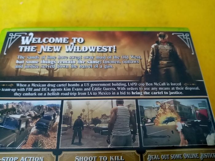 Call of Juarez The cartel Xbox 360 Games Original